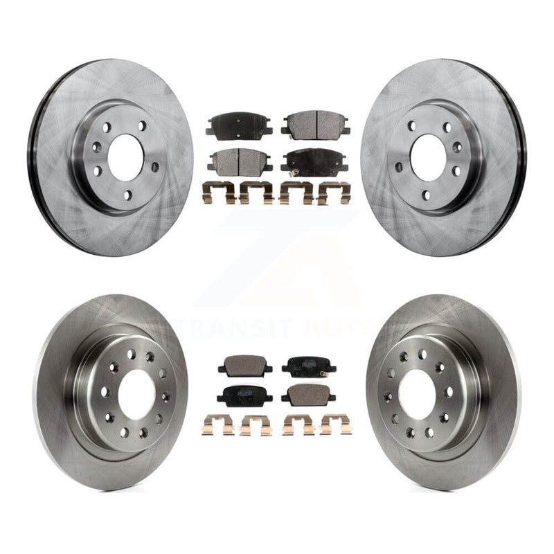 Transit Auto K8T-103222 Disc Brake Kit for 2016-2019 Chevrolet Malibu - Front and Rear product image