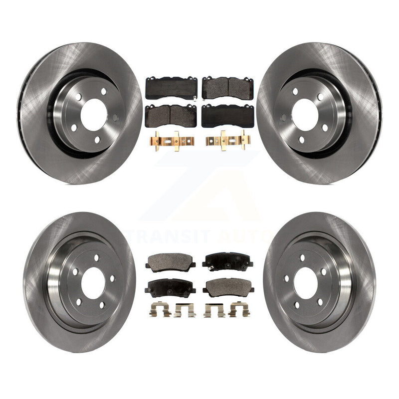 Transit Auto K8T-103225 Disc Brake Kit for 2015 Ford Mustang - Front and Rear product image