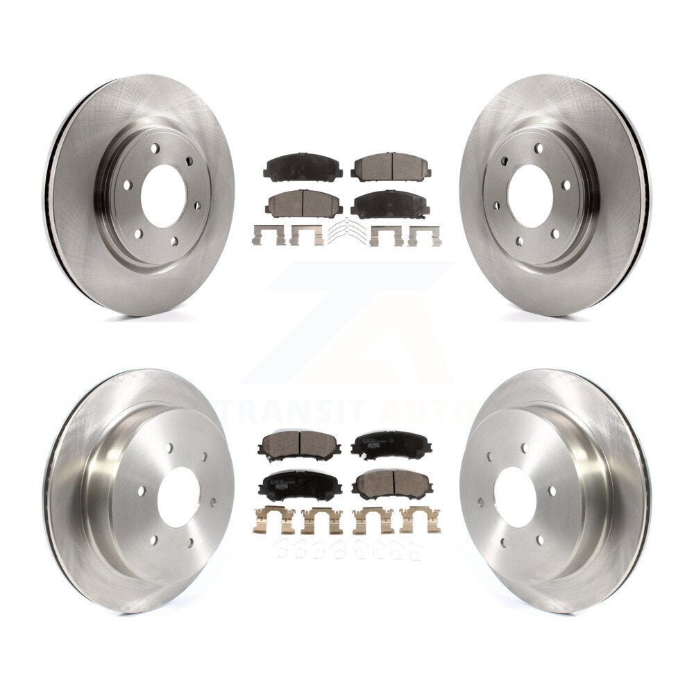 Transit Auto K8T-103228 Disc Brake Kit for 2017-2023 Nissan TITAN - Front and Rear product image