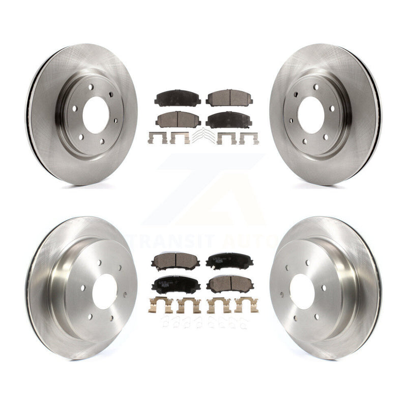 Transit Auto K8T-103228 Disc Brake Kit for 2017-2023 Nissan TITAN - Front and Rear product image