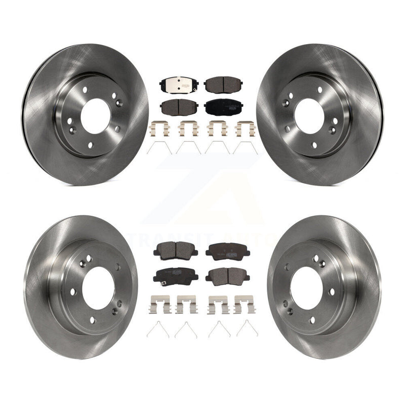 Transit Auto K8T-103229 Disc Brake Kit for 2017-2023 Kia Forte, Hyundai Kona, Hyundai Elantra GT & more - Front and Rear product image