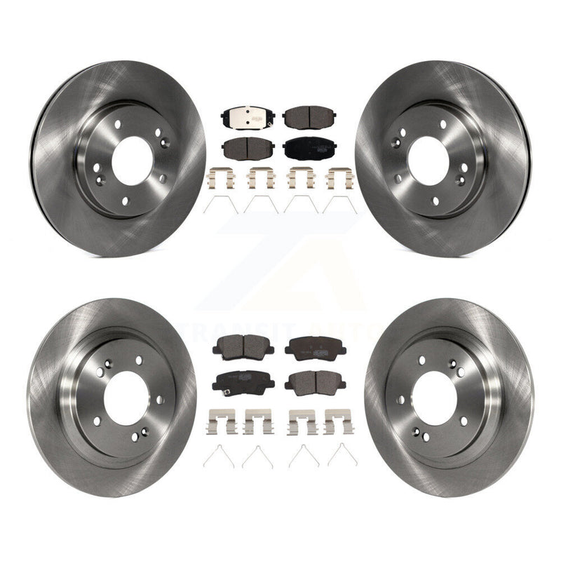 Transit Auto K8T-103230 Disc Brake Kit for 2018-2022 Kia Forte5, Hyundai Elantra GT - Front and Rear product image