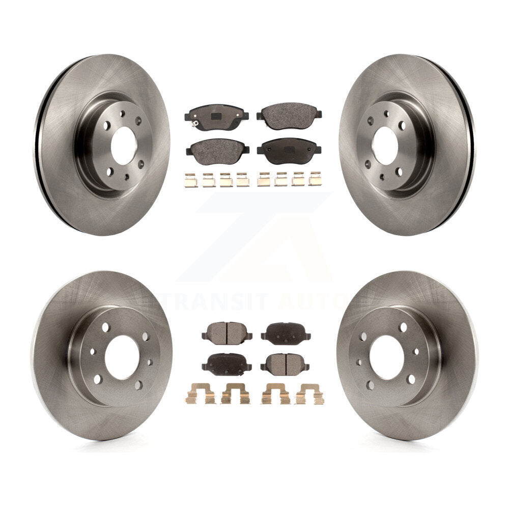 Transit Auto K8T-103234 Disc Brake Kit for 2012-2013 Fiat 500 - Front and Rear product image