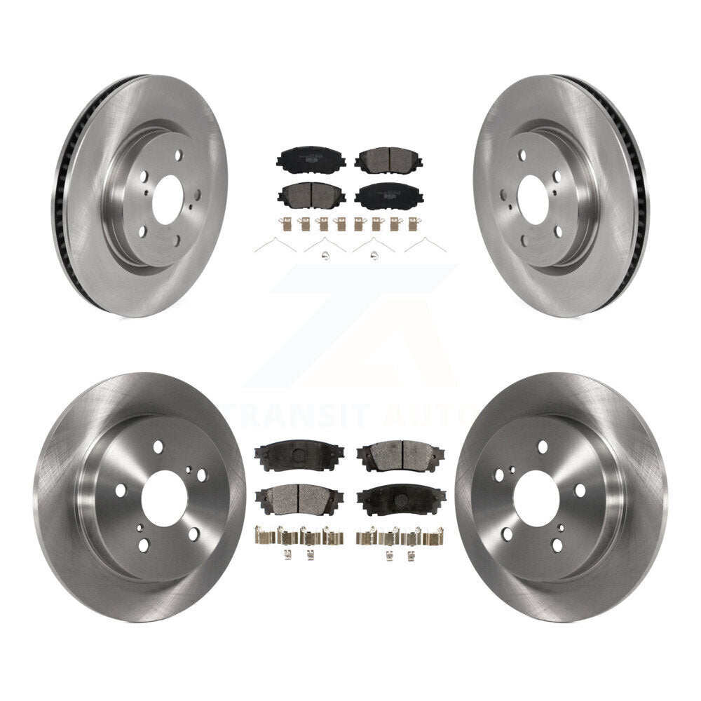 Transit Auto K8T-103239 Disc Brake Kit for 2018-2024 Toyota Camry, Lexus ES300h, Lexus ES350 & more - Front and Rear product image
