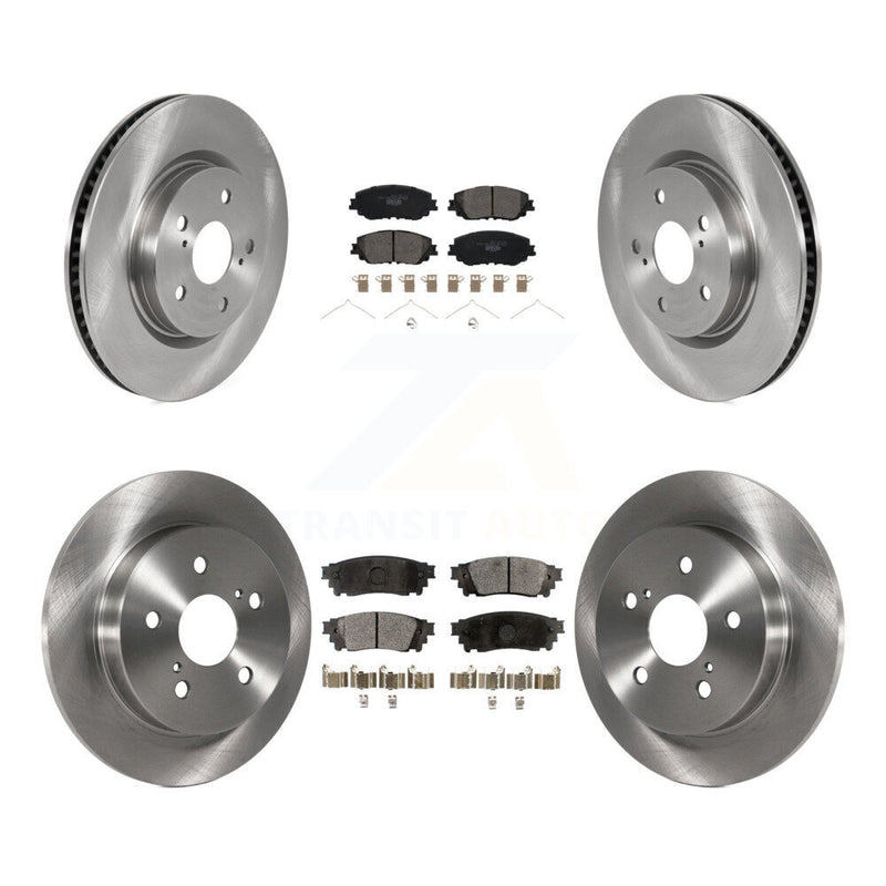 Transit Auto K8T-103239 Disc Brake Kit for 2018-2024 Toyota Camry, Lexus ES300h, Lexus ES350 & more - Front and Rear product image