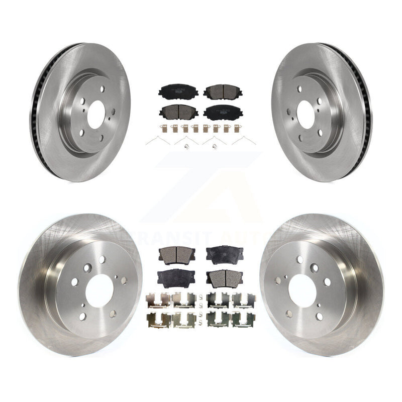 Transit Auto K8T-103240 Disc Brake Kit for 2018-2024 Toyota Camry - Front and Rear product image