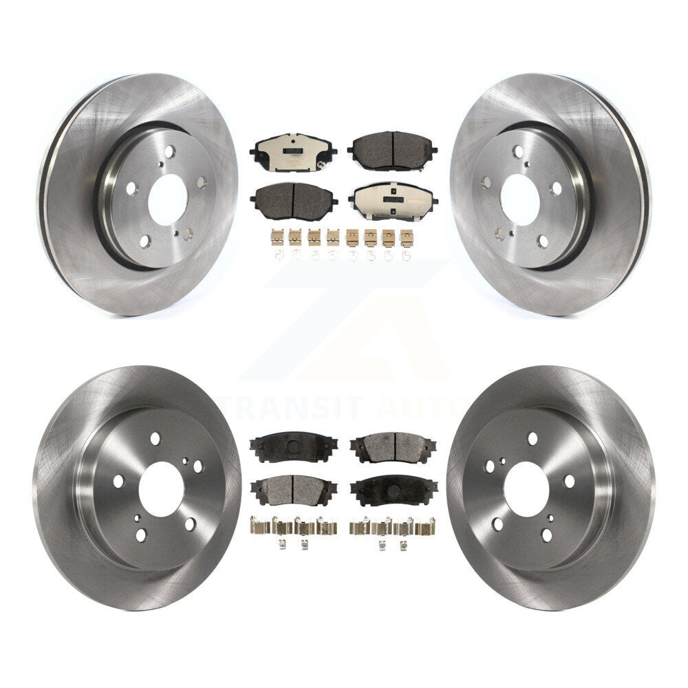 Transit Auto K8T-103242 Disc Brake Kit for 2018 Toyota C-HR - Front and Rear product image