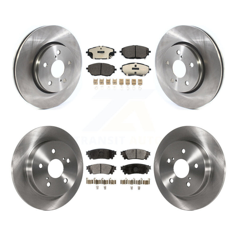 Transit Auto K8T-103242 Disc Brake Kit for 2018 Toyota C-HR - Front and Rear product image