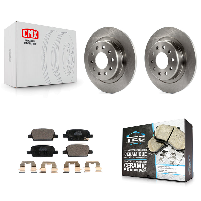 Transit Auto K8T-103245 Disc Brake Kit for 2016-2022 Chevrolet Malibu - Rear product image