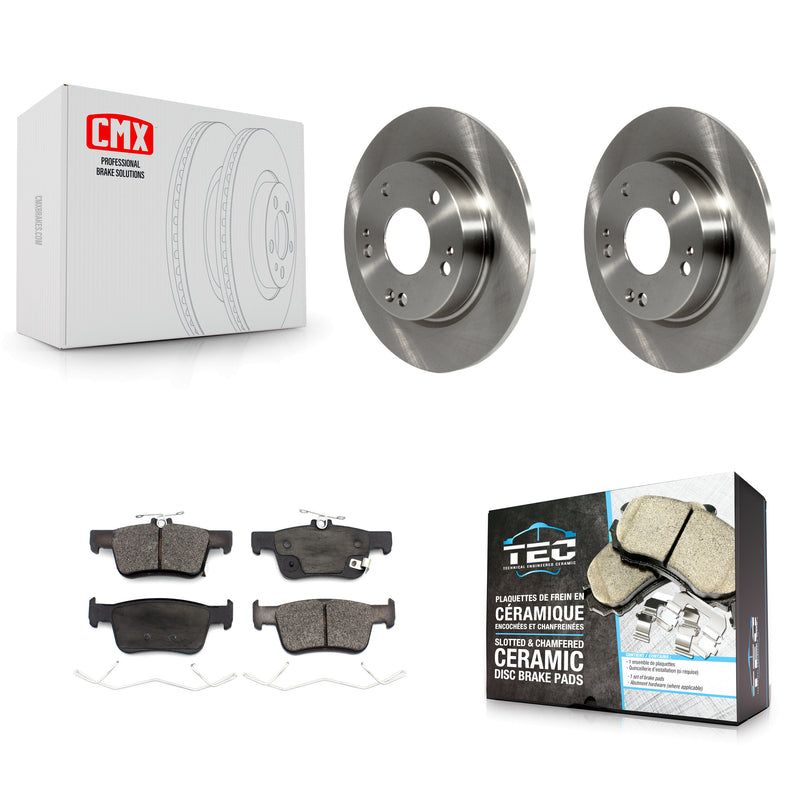 Transit Auto K8T-103248 Disc Brake Kit for 2019-2022 Honda Civic, Honda Insight - Rear product image