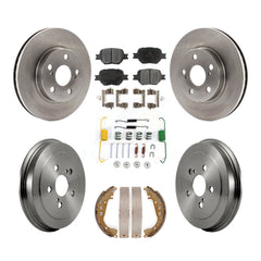 Transit Auto K8T-103251 Disc Brake Kit for 2001 Toyota Celica - Front and Rear product image