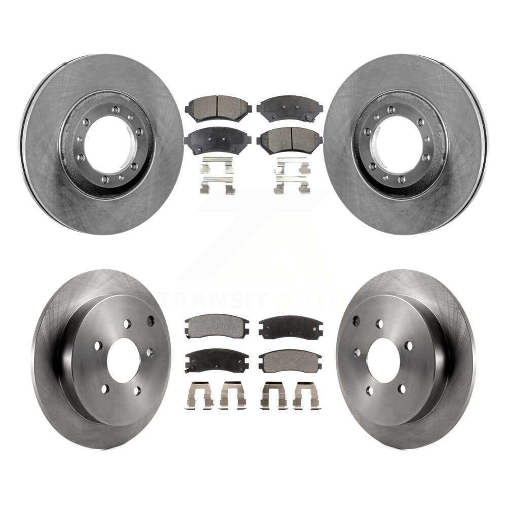 Transit Auto K8T-103256 Disc Brake Kit for 2002-2004 Pontiac Montana - Front and Rear product image