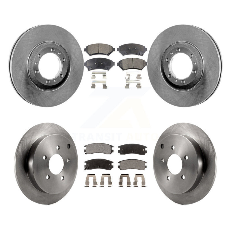 Transit Auto K8T-103256 Disc Brake Kit for 2002-2004 Pontiac Montana - Front and Rear product image