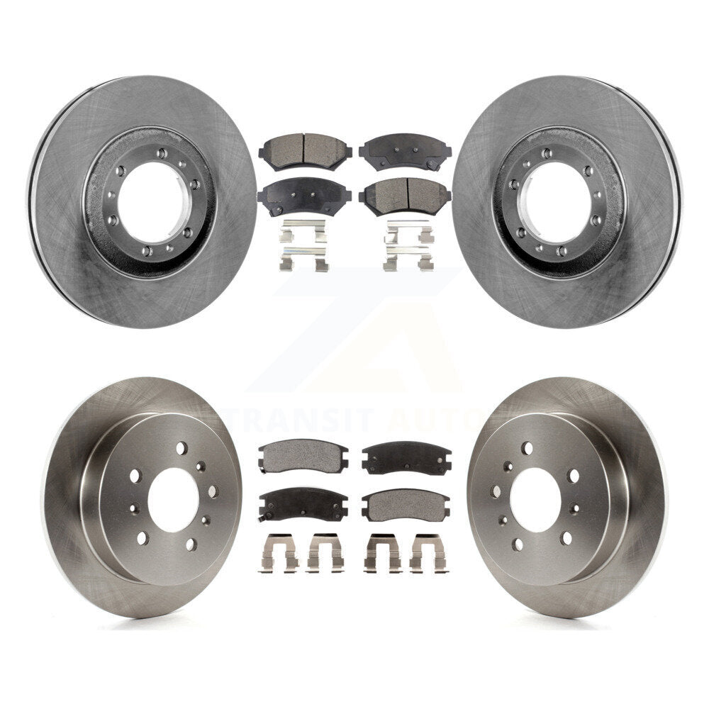 Transit Auto K8T-103257 Disc Brake Kit for 1997-2005 Chevrolet Venture, Oldsmobile Intrigue, Pontiac Montana & more - Front and Rear product image