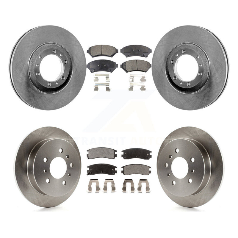 Transit Auto K8T-103257 Disc Brake Kit for 1997-2005 Chevrolet Venture, Oldsmobile Intrigue, Pontiac Montana & more - Front and Rear product image