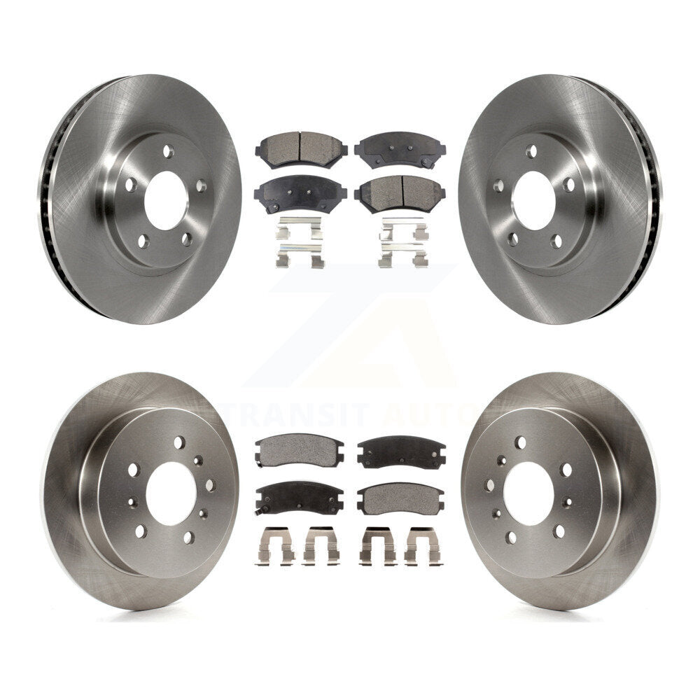 Transit Auto K8T-103258 Disc Brake Kit for 1998-2005 Chevrolet Impala, Chevrolet Monte Carlo, Oldsmobile Intrigue - Front and Rear product image