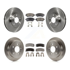 Transit Auto K8T-103258 Disc Brake Kit for 1998-2005 Chevrolet Impala, Chevrolet Monte Carlo, Oldsmobile Intrigue - Front and Rear product image