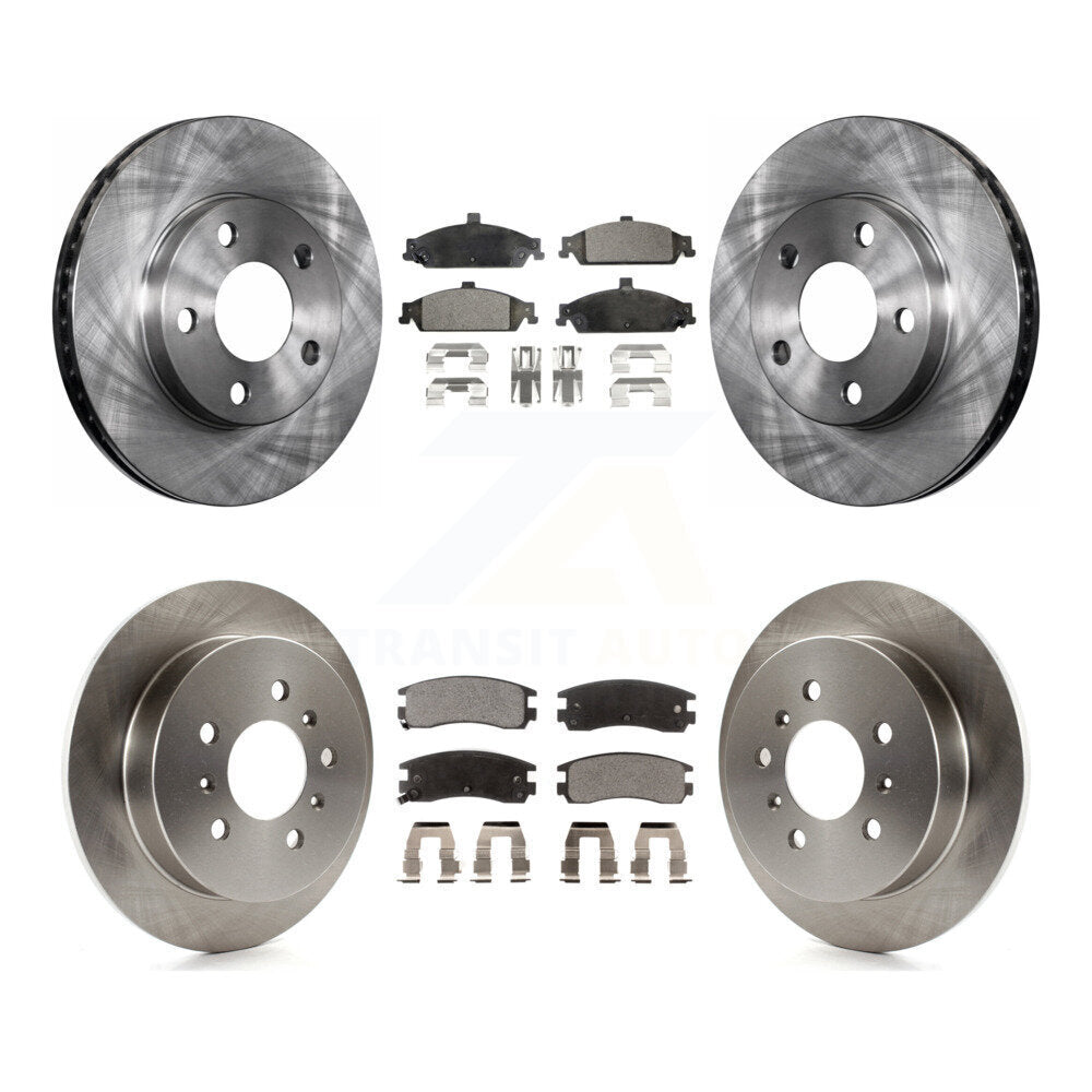 Transit Auto K8T-103259 Disc Brake Kit for 1999-2005 Oldsmobile Alero, Pontiac Grand Am - Front and Rear product image