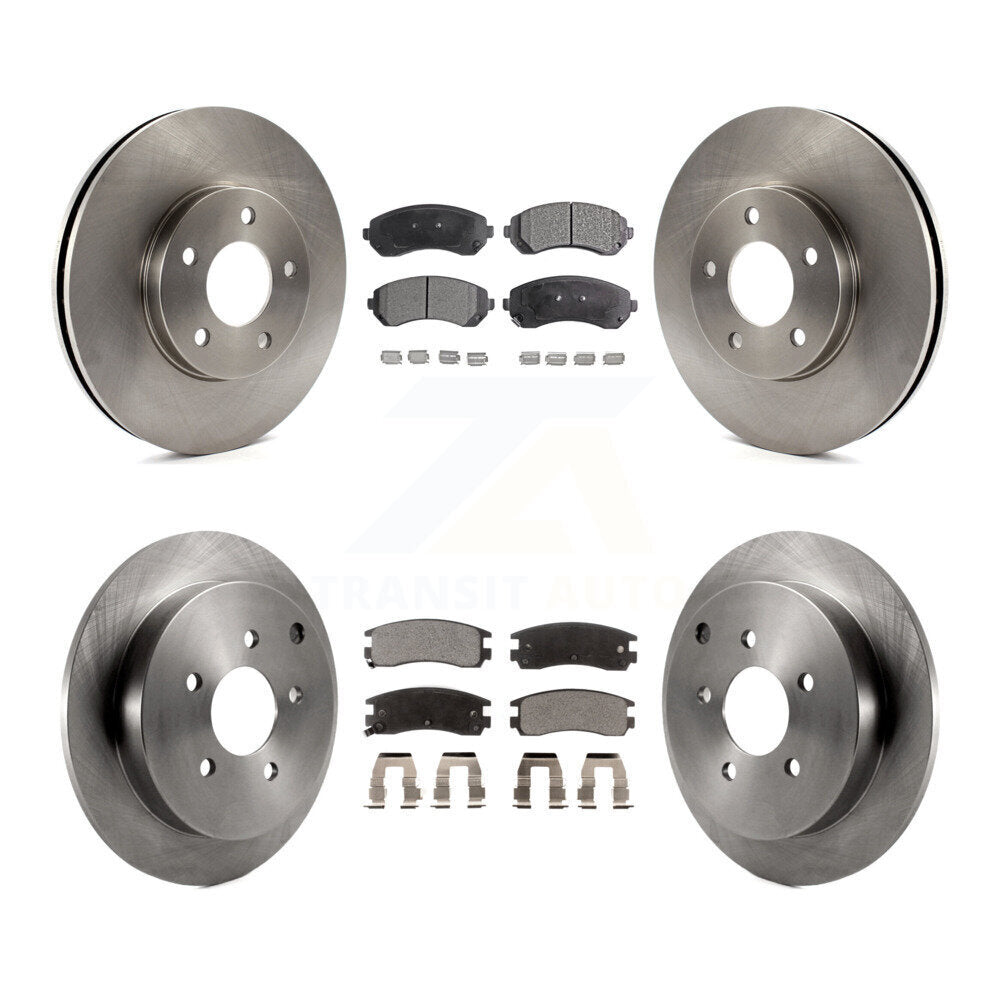 Transit Auto K8T-103261 Disc Brake Kit for 2001-2006 Buick Rendezvous, Chevrolet Venture, Oldsmobile Silhouette & more - Front and Rear product image