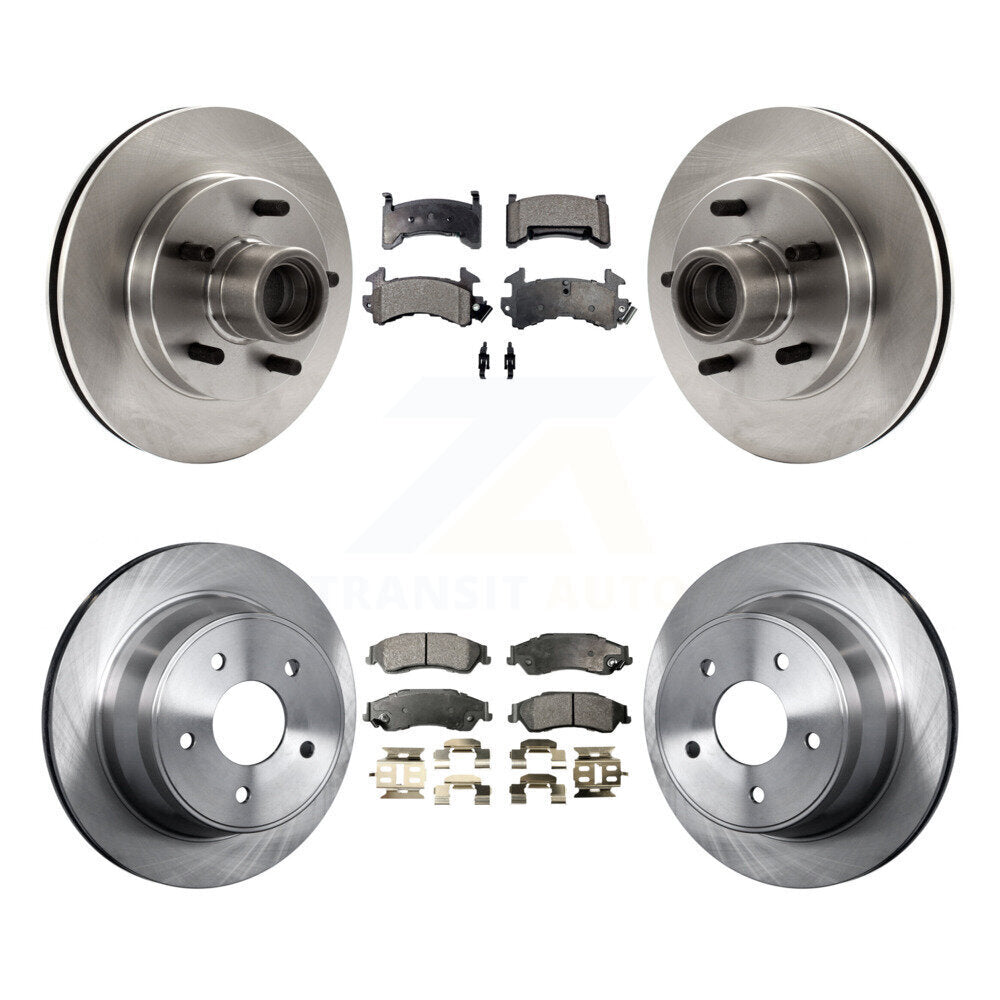 Transit Auto K8T-103323 Disc Brake Kit for 1997-2002 Chevrolet S10, Isuzu Hombre, Chevrolet Blazer & more - Front and Rear product image