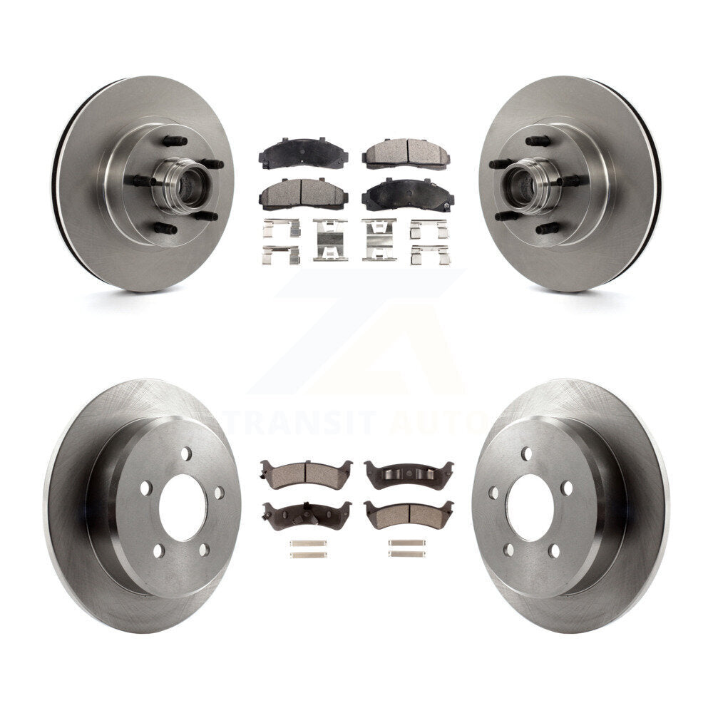 Transit Auto K8T-103333 Disc Brake Kit for 1995-2002 Ford Ranger, Ford Explorer, Mercury Mountaineer - Front and Rear product image