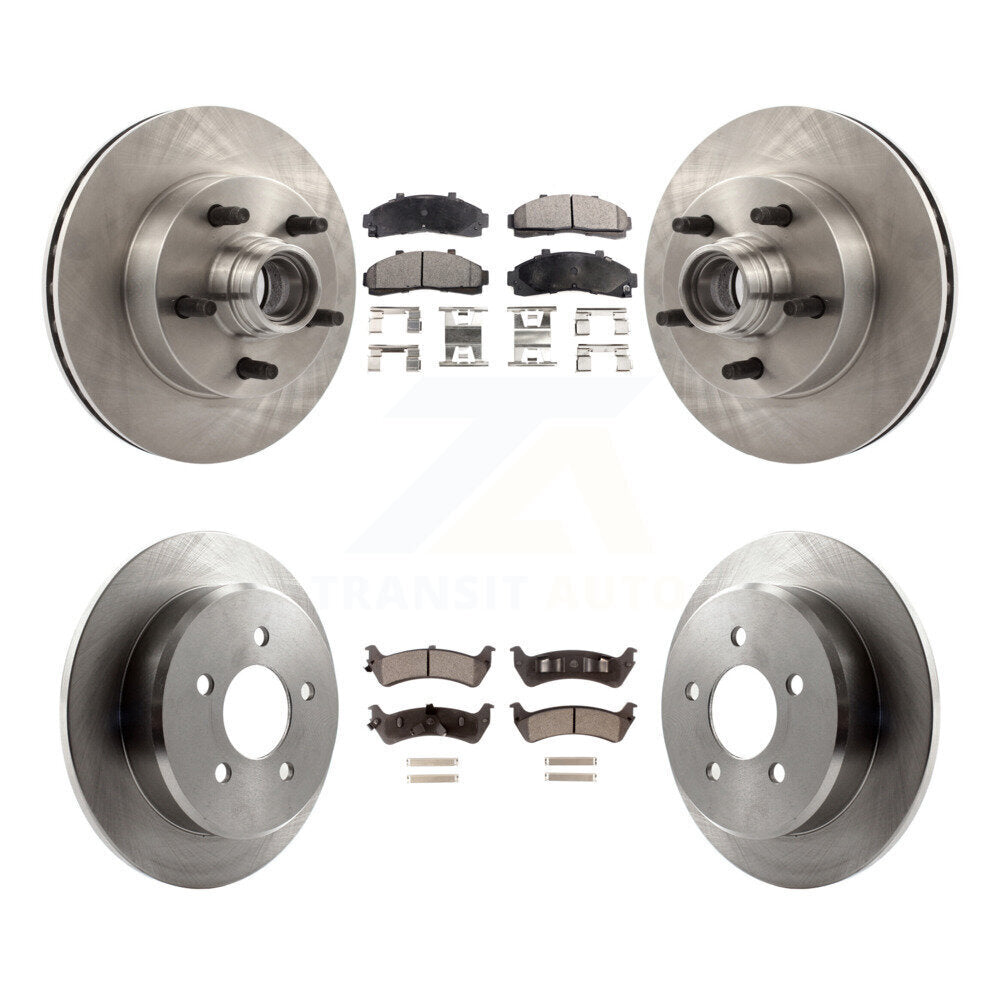 Transit Auto K8T-103338 Disc Brake Kit for 1998-2002 Ford Ranger - Front and Rear product image