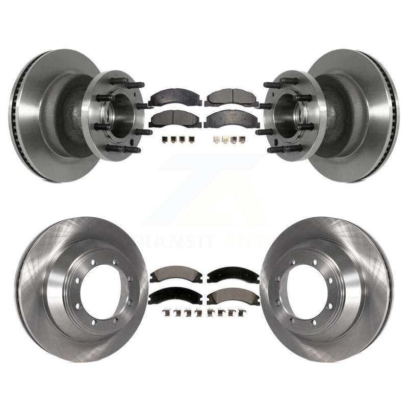 Transit Auto K8T-103358 Disc Brake Kit for 2008-2023 Ford E-450 Super Duty - Front and Rear product image