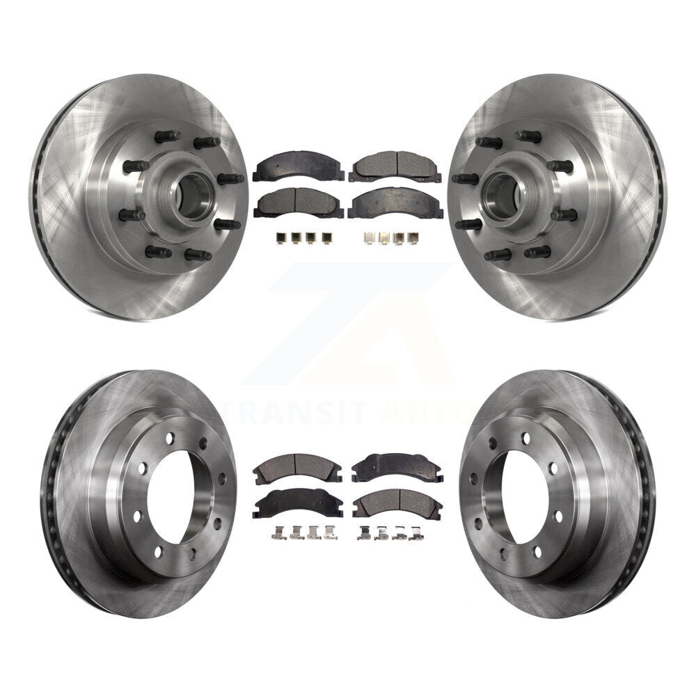 Transit Auto K8T-103366 Disc Brake Kit for 2008-2023 Ford E-350 Super Duty, Ford E-150, Ford E-150 Econoline & more - Front and Rear product image