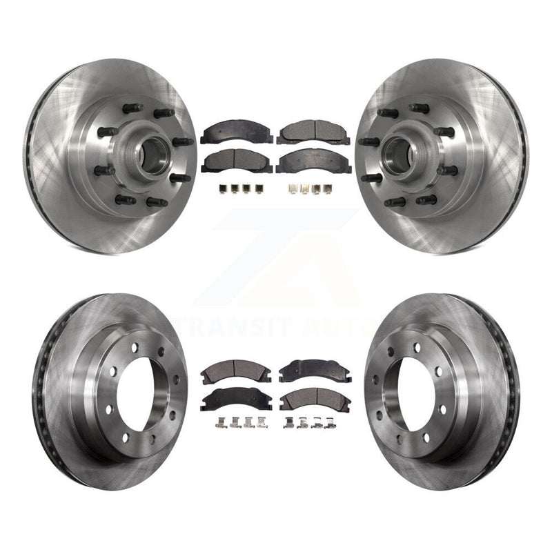 Transit Auto K8T-103366 Disc Brake Kit for 2008-2023 Ford E-350 Super Duty, Ford E-150, Ford E-150 Econoline & more - Front and Rear product image