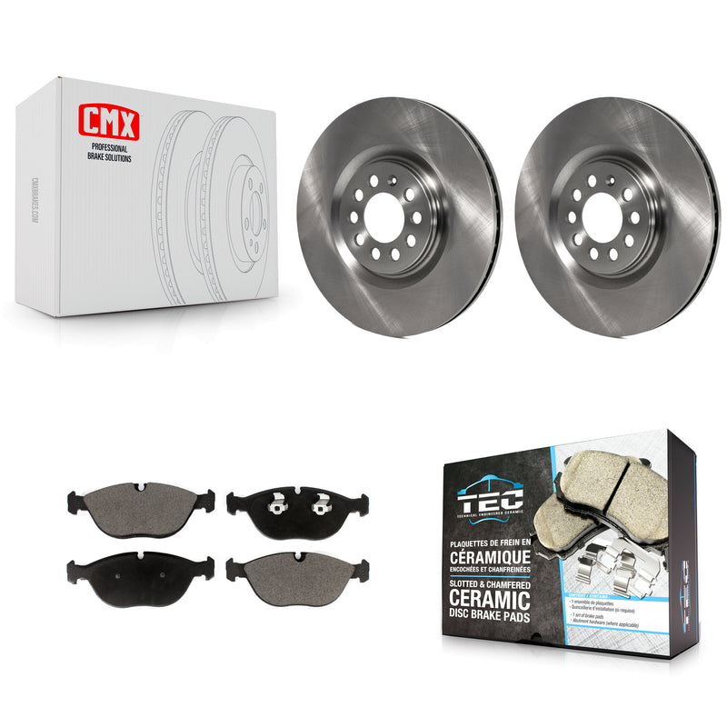 Transit Auto K8T-103376 Disc Brake Kit for 2006 Audi TT Quattro - Front product image