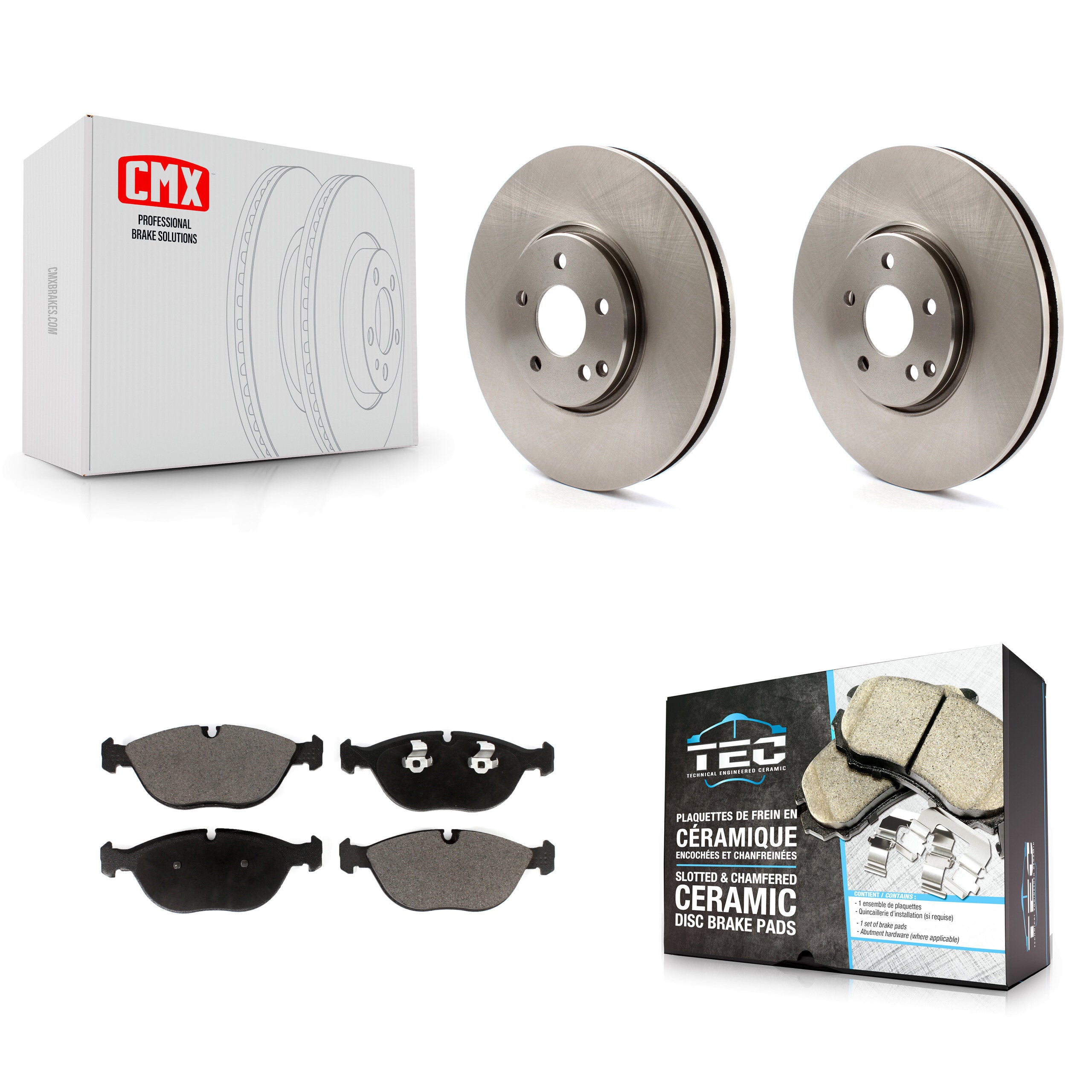 Transit Auto K8T-103378 Disc Brake Kit for 2004-2006 Mercedes-Benz E500 - Front product image