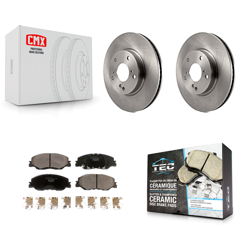 Transit Auto K8T-103379 Disc Brake Kit for 2019-2024 Honda Civic, Honda Insight - Front product image