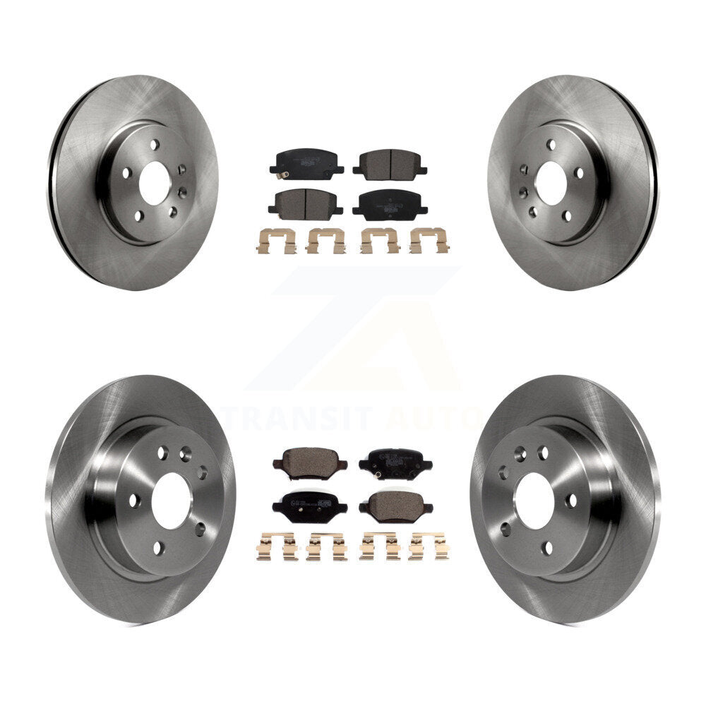 Transit Auto K8T-103380 Disc Brake Kit for 2018-2022 Chevrolet Trax, Buick Encore - Front and Rear product image