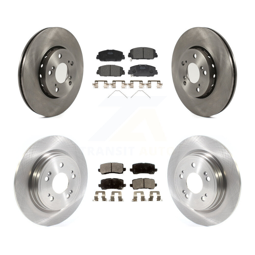 Transit Auto K8T-103385 Disc Brake Kit for 2014-2020 Acura RLX - Front and Rear product image