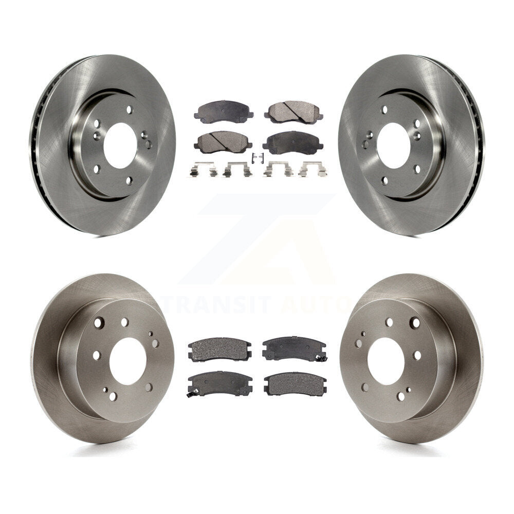 Transit Auto K8T-103401 Disc Brake Kit for 2008-2012 Mitsubishi Galant - Front and Rear product image