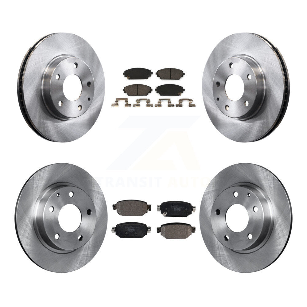 Transit Auto K8T-103404 Disc Brake Kit for 2019-2022 Mazda CX-3 - Front and Rear product image