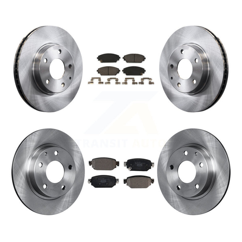 Transit Auto K8T-103404 Disc Brake Kit for 2019-2022 Mazda CX-3 - Front and Rear product image
