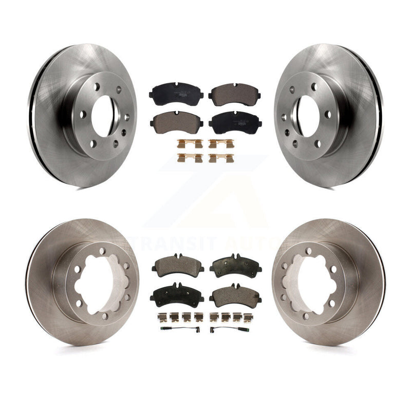 Transit Auto K8T-103407 Disc Brake Kit for 2007-2018 Freightliner Sprinter 3500, Mercedes-Benz Sprinter 3500XD, Mercedes-Benz Sprinter 3500 & more - Front and Rear product image