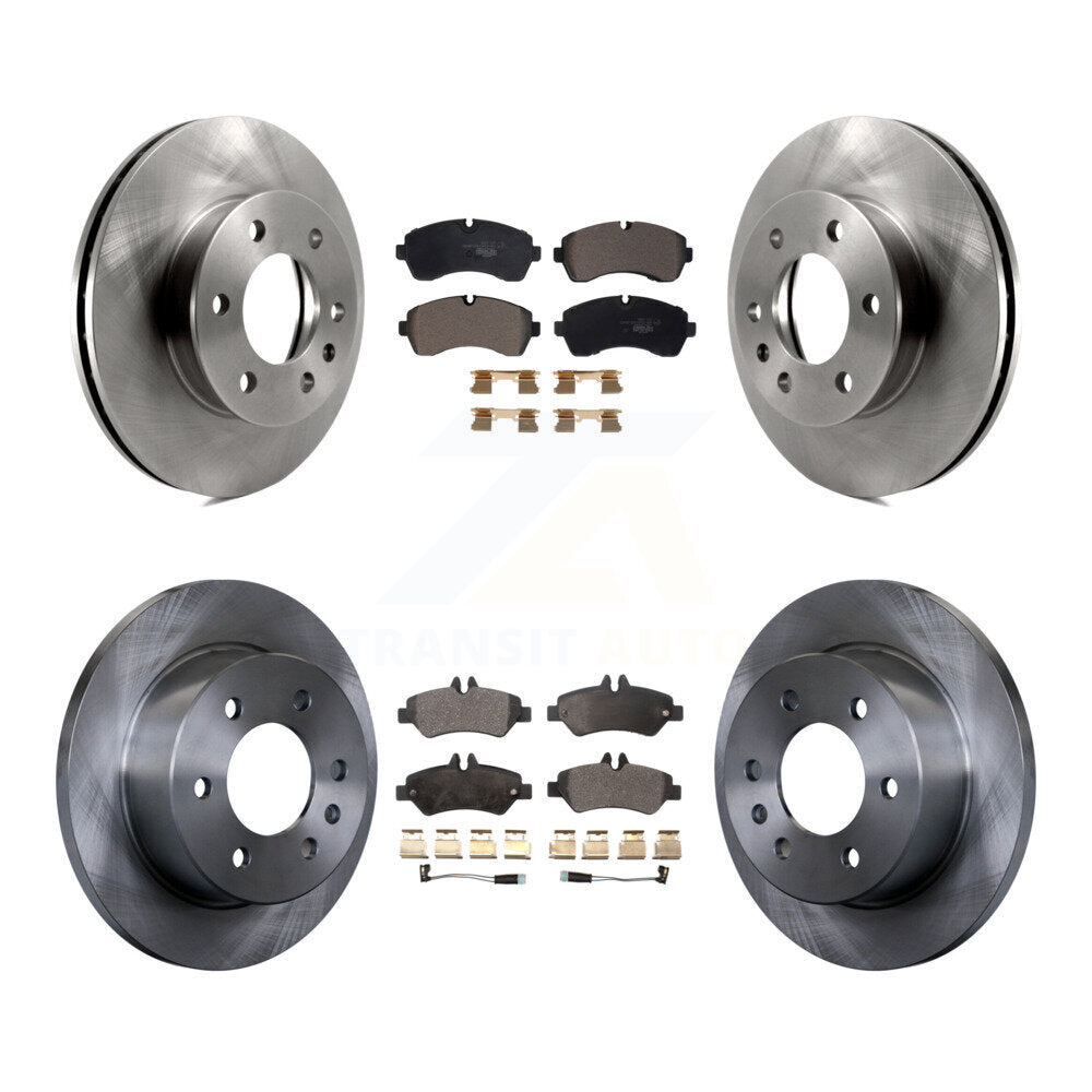 Transit Auto K8T-103408 Disc Brake Kit for 2007-2018 Freightliner Sprinter 3500, Dodge Sprinter 3500 - Front and Rear product image
