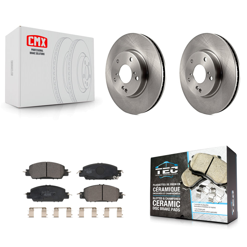 Transit Auto K8T-103420 Disc Brake Kit for 2017 Honda Accord - Front product image