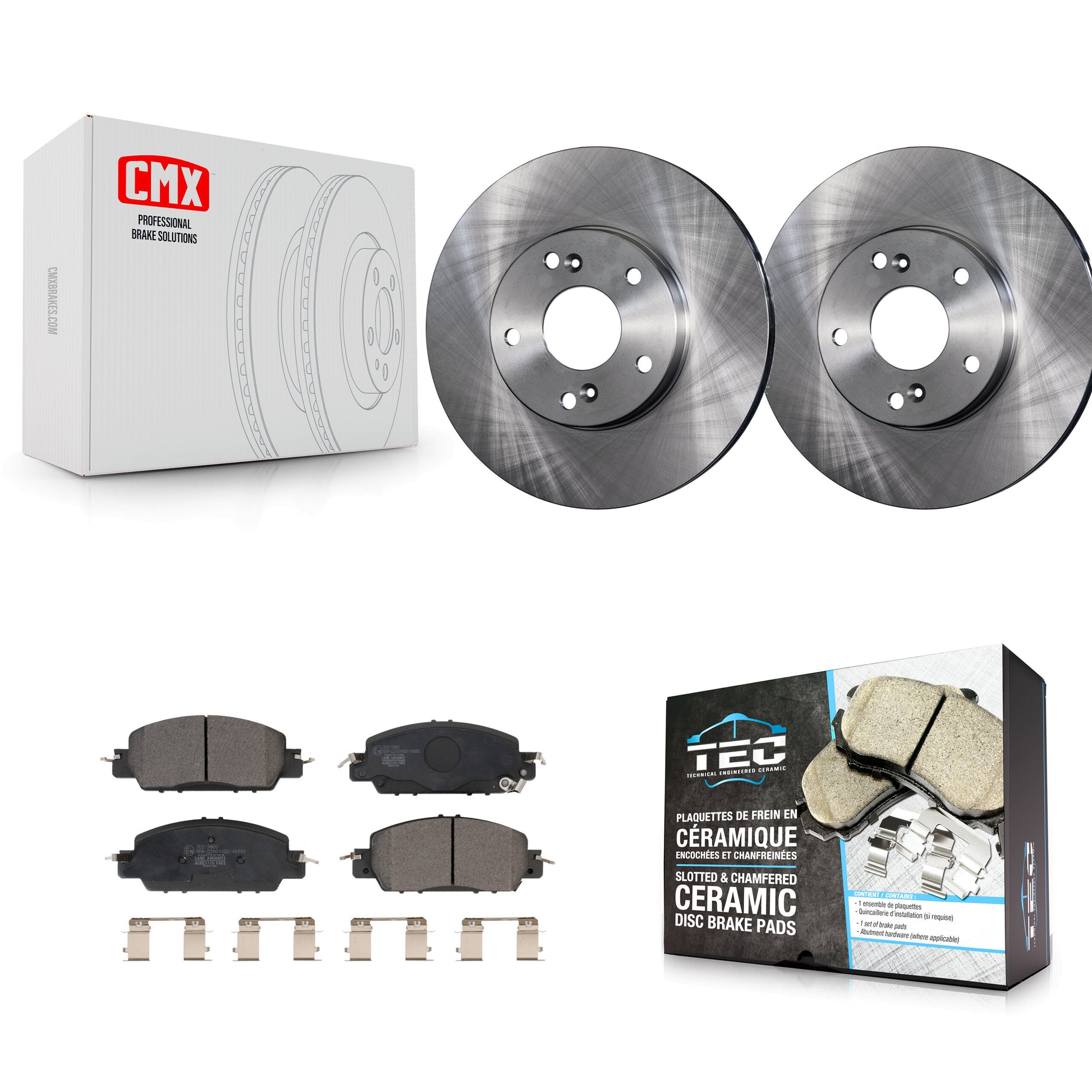 Transit Auto K8T-103421 Disc Brake Kit for 2016 Honda Accord - Front product image