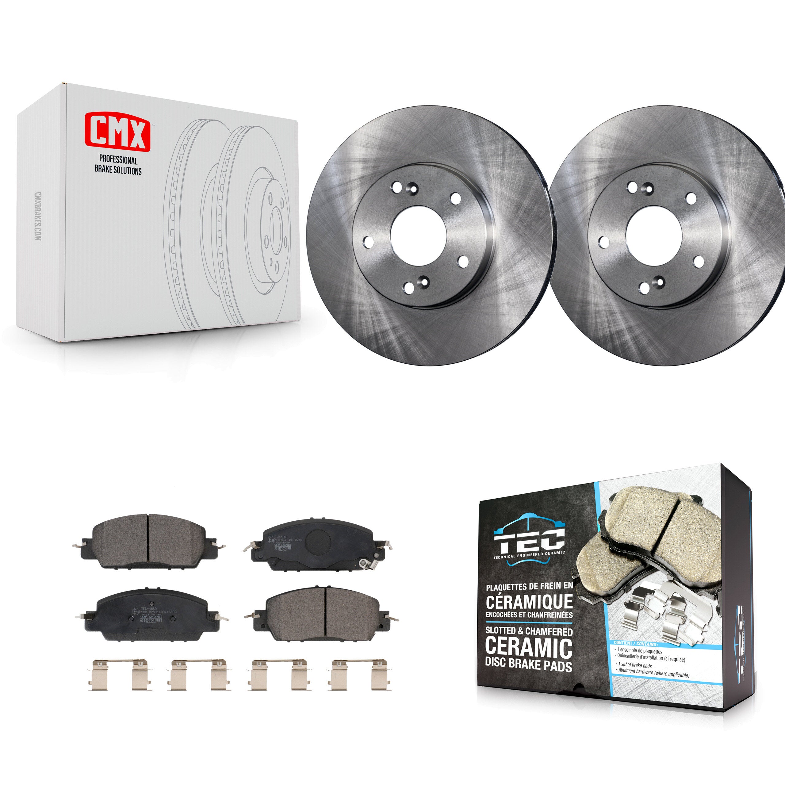 Transit Auto K8T-103421 Disc Brake Kit for 2016 Honda Accord - Front product image