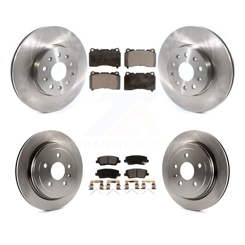 Transit Auto K8T-103441 Disc Brake Kit for 2017-2019 Cadillac CTS - Front and Rear product image