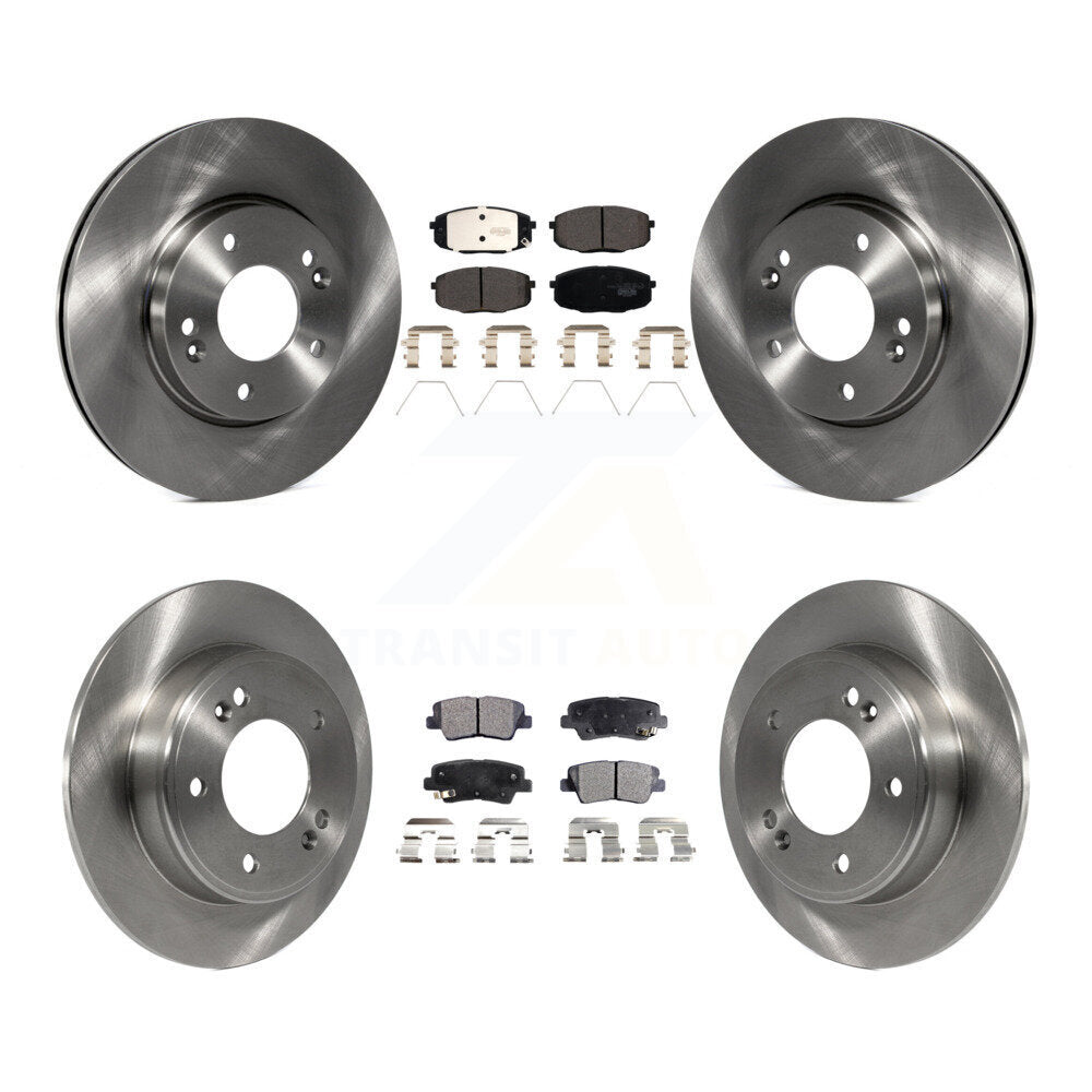 Transit Auto K8T-103442 Disc Brake Kit for 2014-2016 Kia Soul - Front and Rear product image