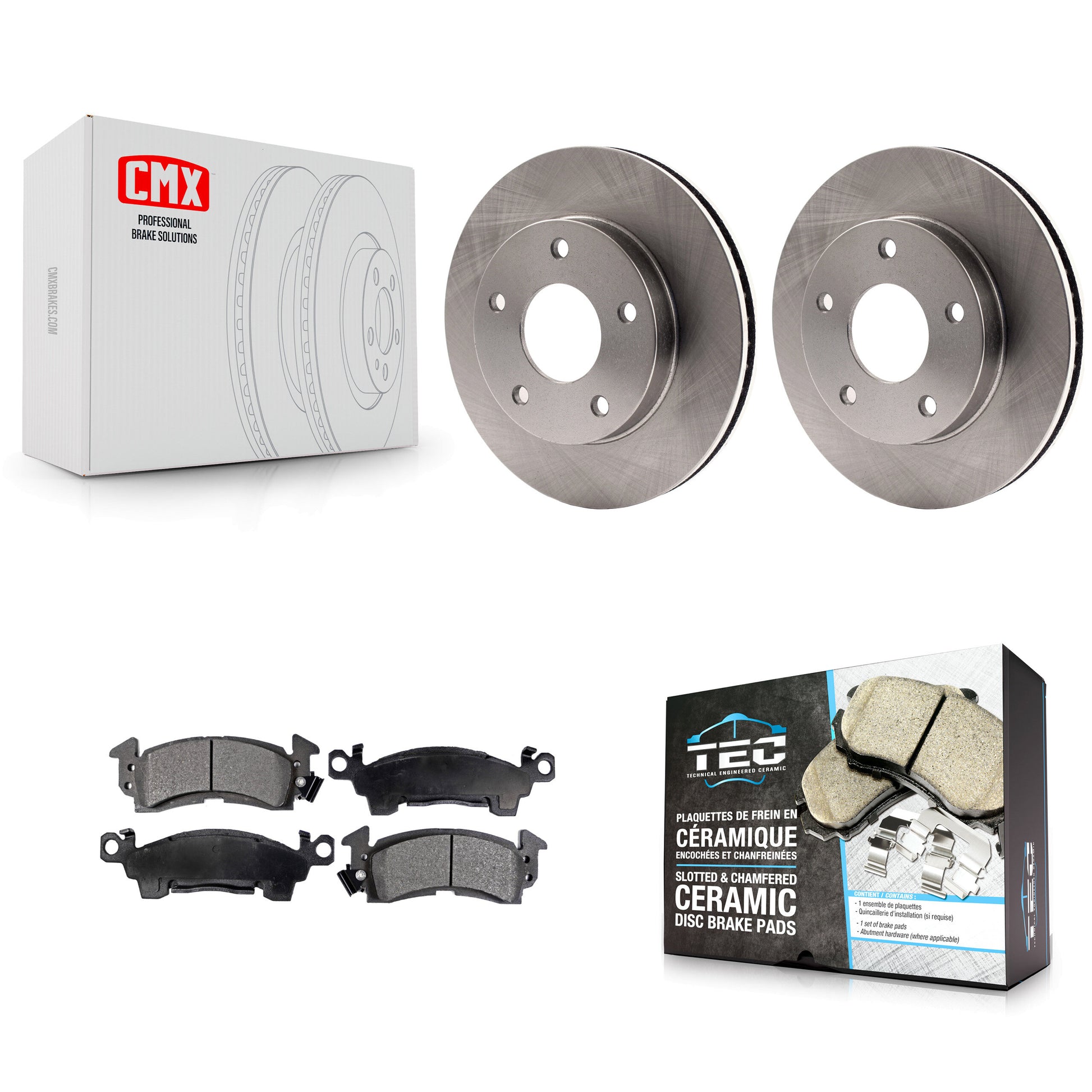 Transit Auto K8T-103448 Disc Brake Kit for 1985-1991 GMC Jimmy - Front product image