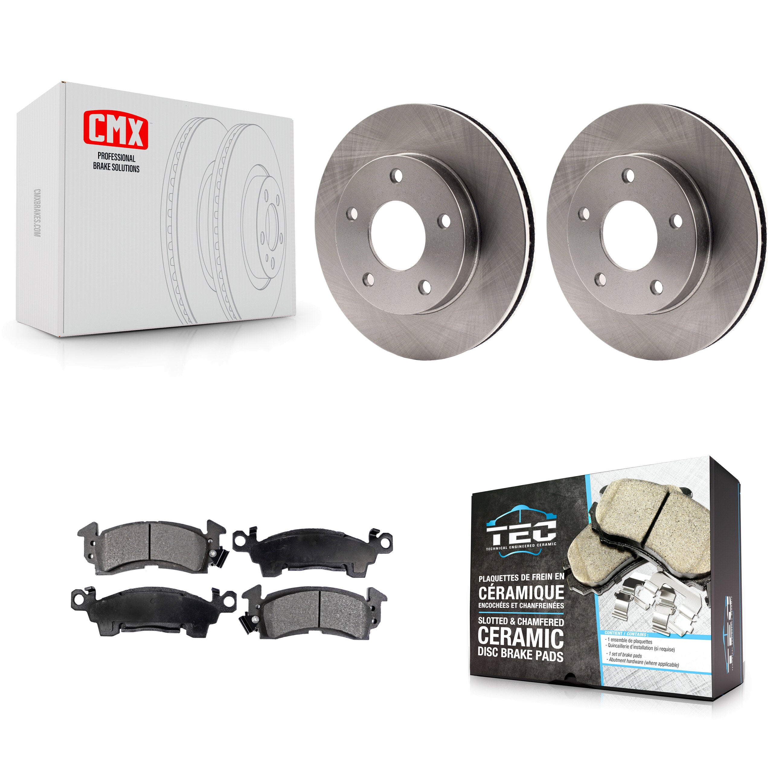 Transit Auto K8T-103448 Disc Brake Kit for 1985-1991 GMC Jimmy - Front product image