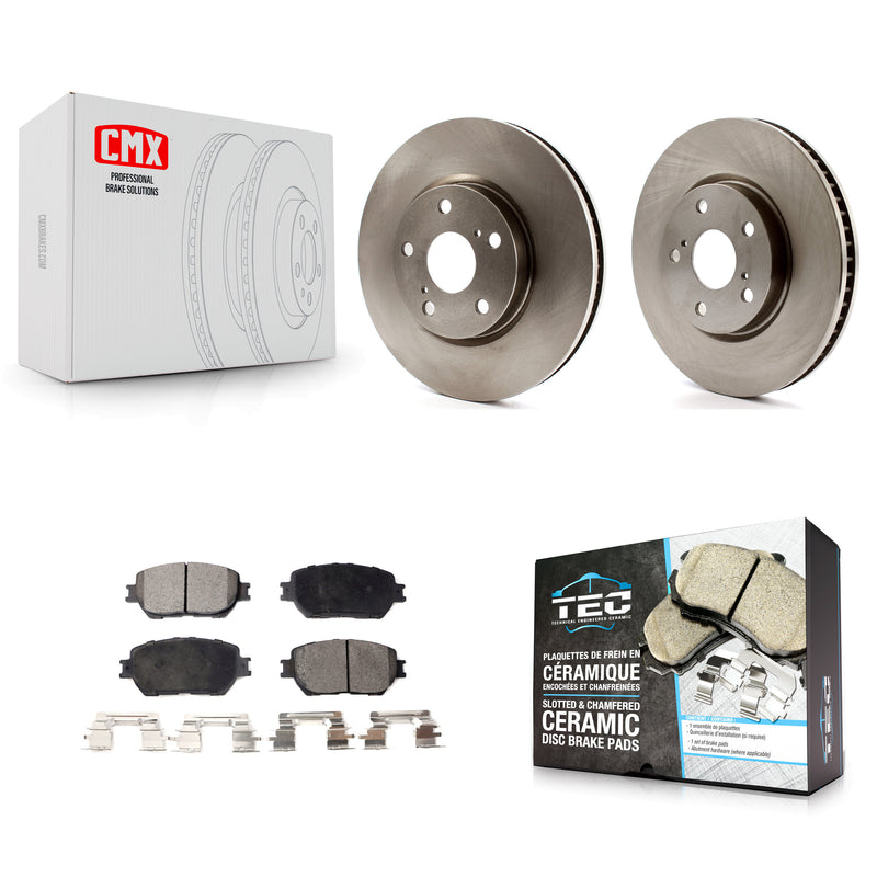 Transit Auto K8T-103452 Disc Brake Kit for 2006-2015 Lexus IS250, Lexus GS300 - Front product image