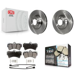 Transit Auto K8T-103457 Disc Brake Kit for 2003-2015 Audi Q7, Porsche Cayenne, Volkswagen Touareg - Front product image