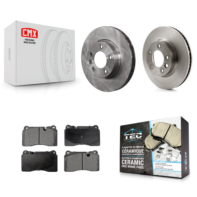 Transit Auto K8T-103459 Disc Brake Kit for 2006-2017 Volkswagen Touareg - Front product image