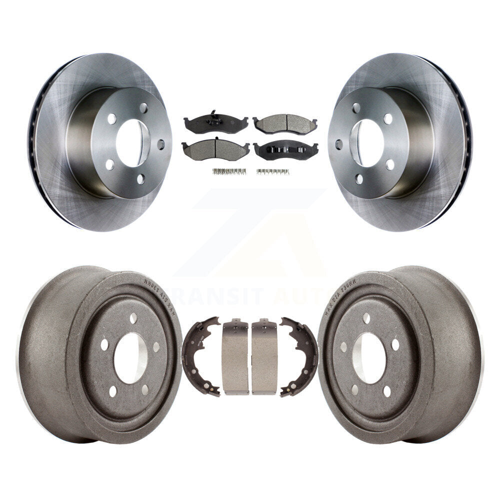 Transit Auto K8T-103516 Disc Brake Kit for 1990-1999 Jeep Wrangler, Jeep Cherokee - Front and Rear product image